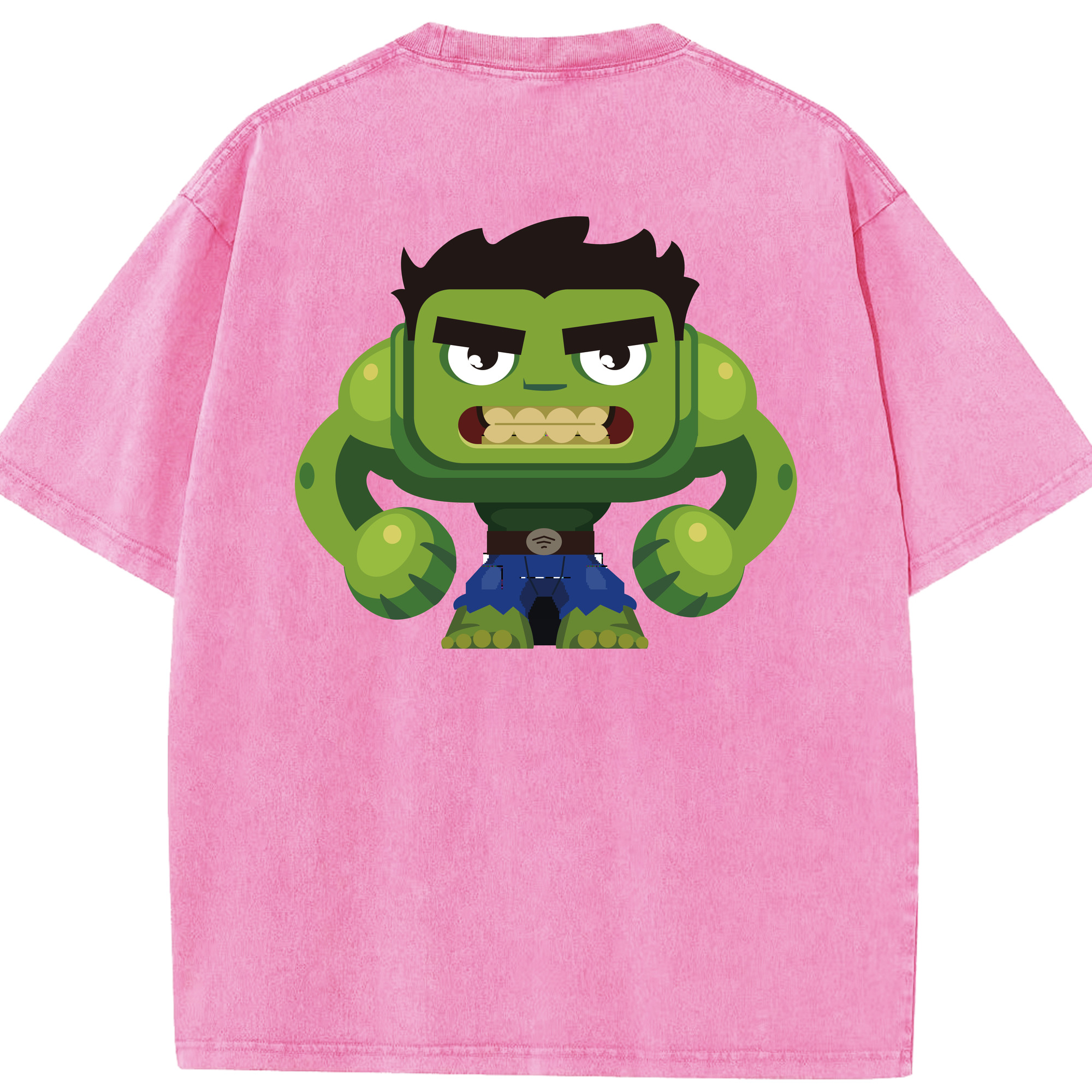 （画像用） アベンジャーズ The Avengers 綿100% ヴィンテージ風 半袖Tシャツ（背面プリント）